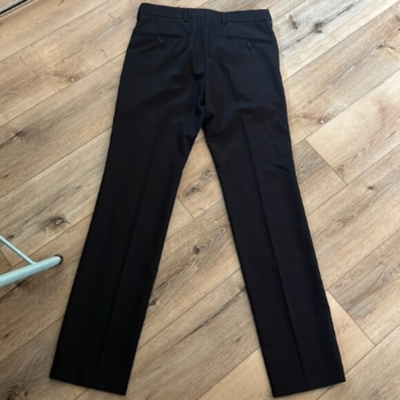 Louis Vuitton, Black Dress Pants, lined; 100% wool - Picture 14 of 14
